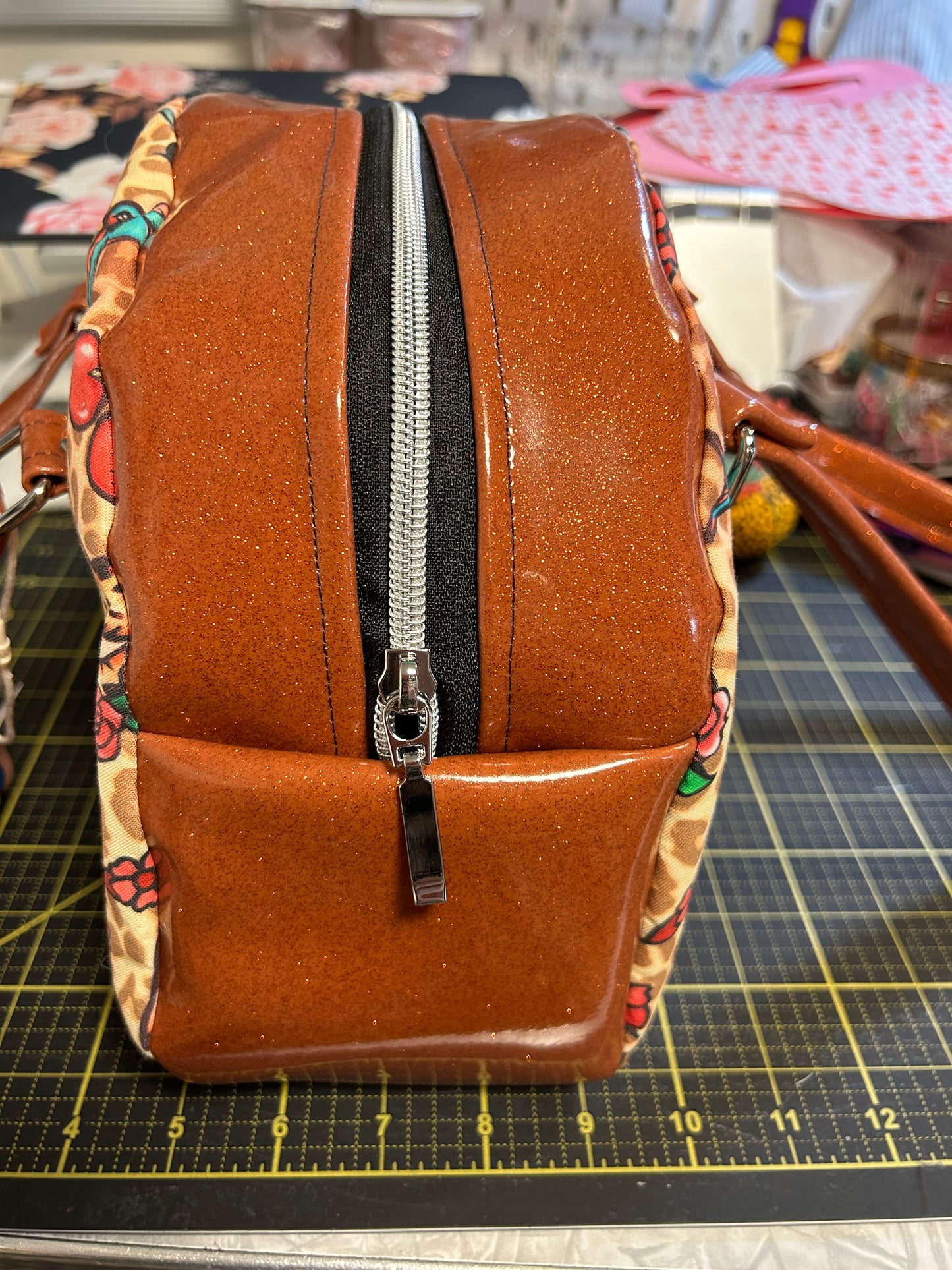 Leopard Pinup Handbag