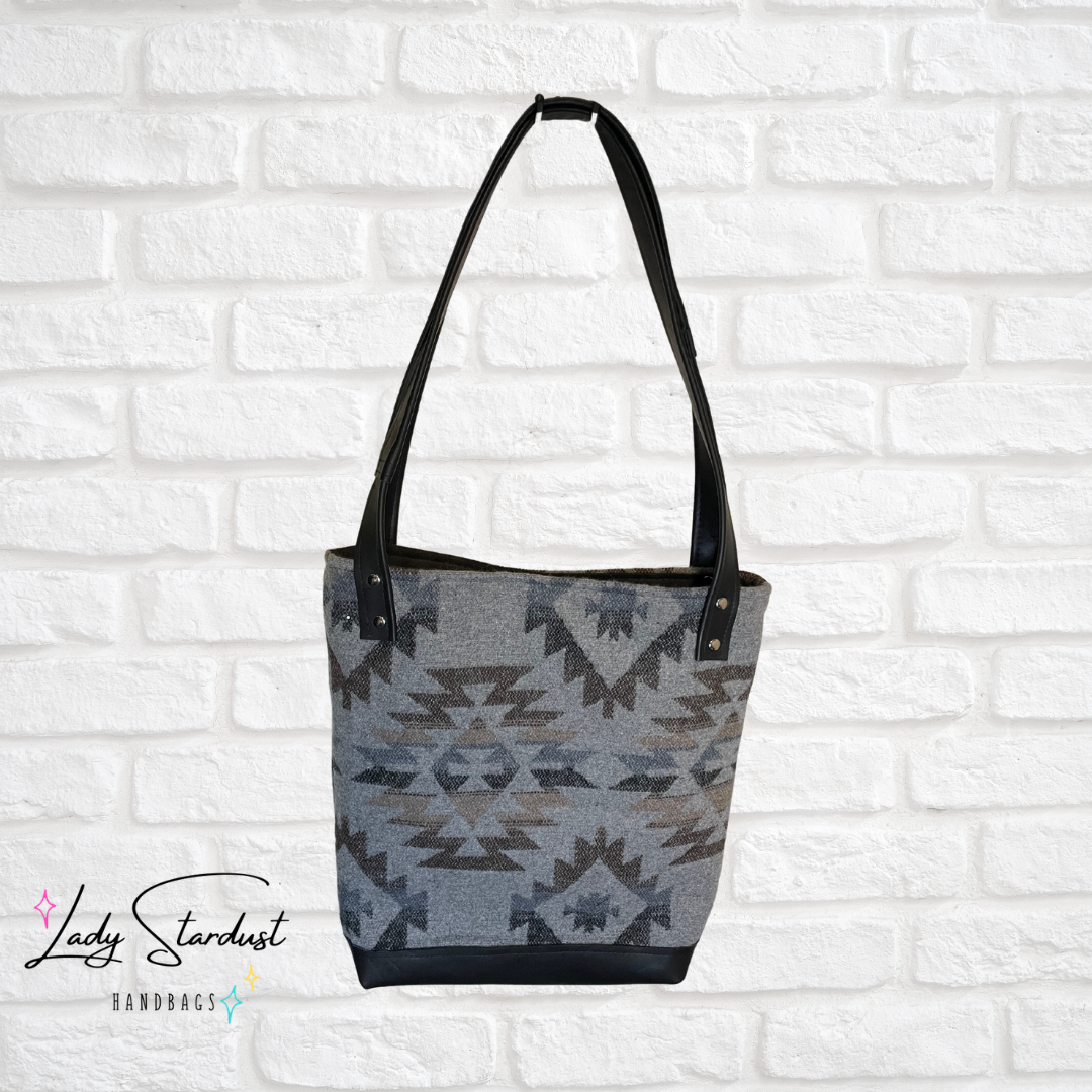 Wool & Leather Tote