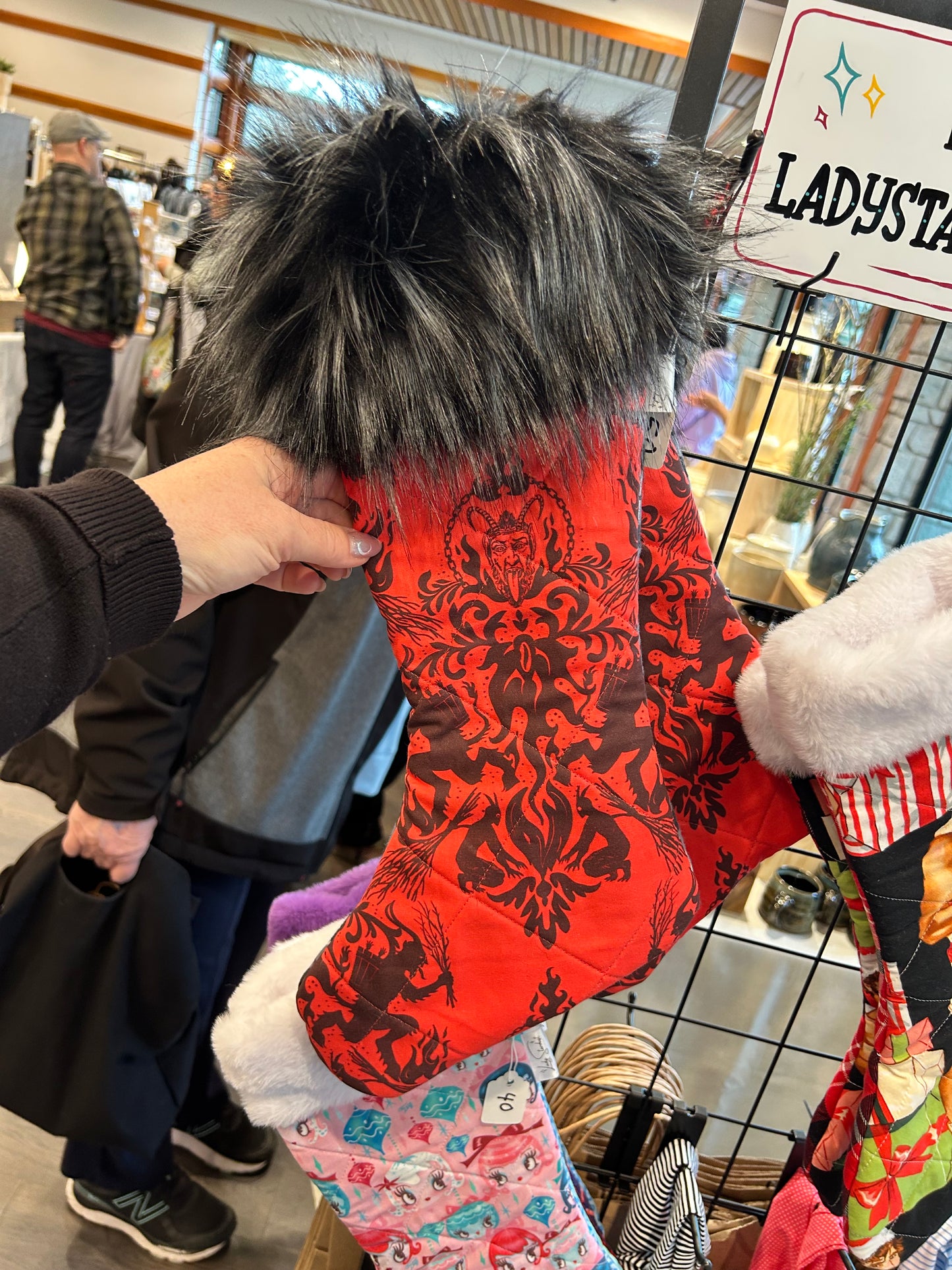 Krampus Stocking