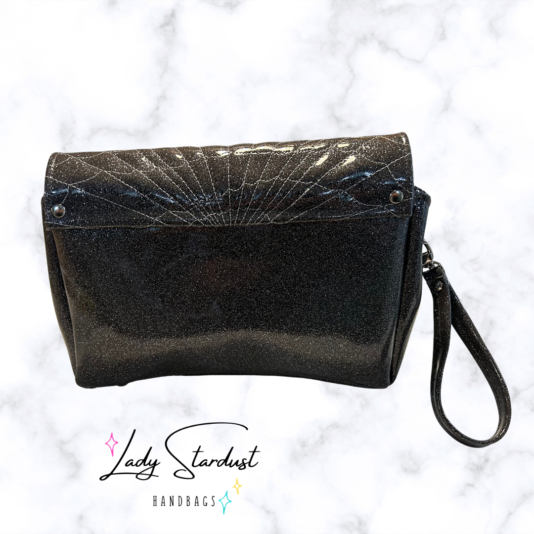 Glitter Web Clutch / Crossbody