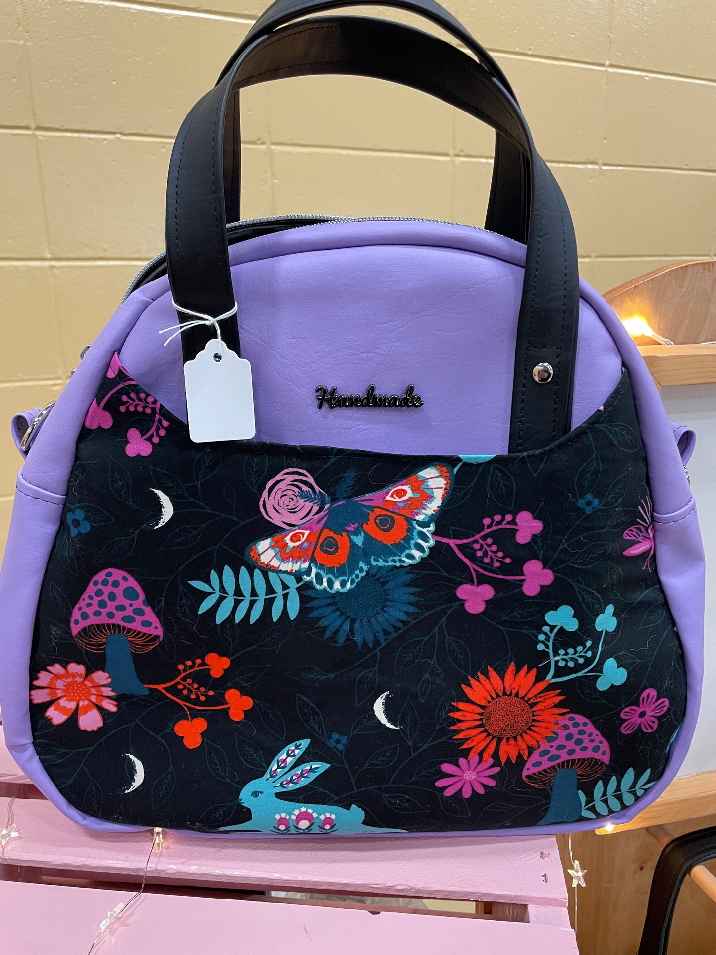 Night Forest Bowler Bag